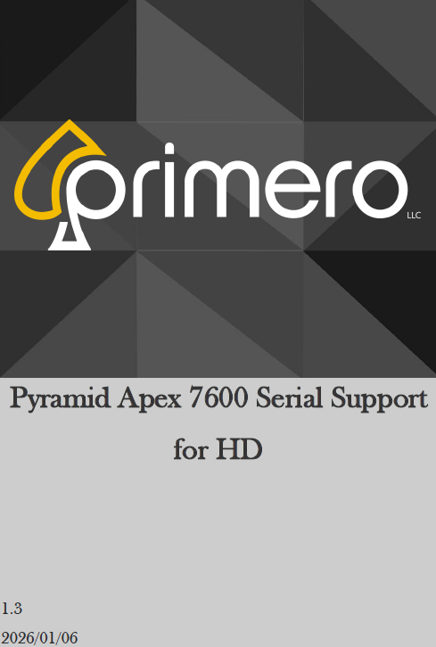 Pyramid Apex TTL RS232 on HD